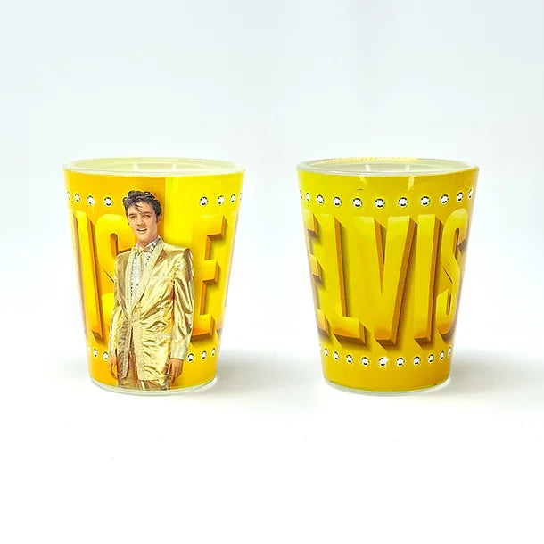 SHOT GLASS ELVIS GOLD SUIT – Boulevard Souvenirs