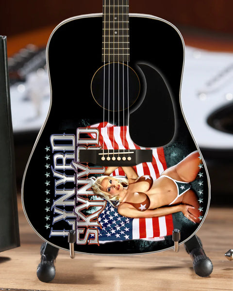 Guitar Lynyrd Skynyrd USA Tribute Acoustic Mini