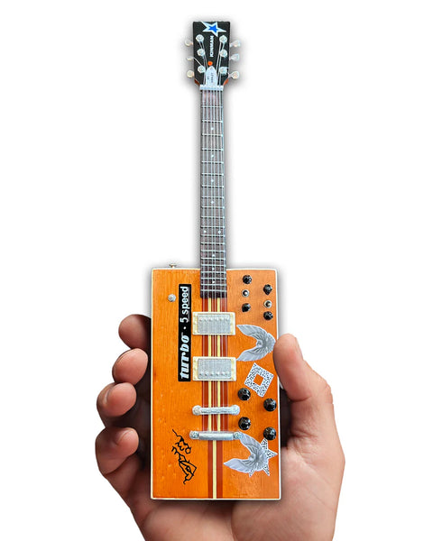 Mini Guitar Bo Diddley Signature “Twang Machine” Turbo 5-speed Kinman Custom