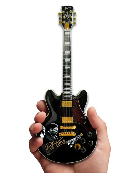 Guitar B.B. KING TRIBUTE Gibson ES-355 Lucille Ebony Miniature Guitar Model