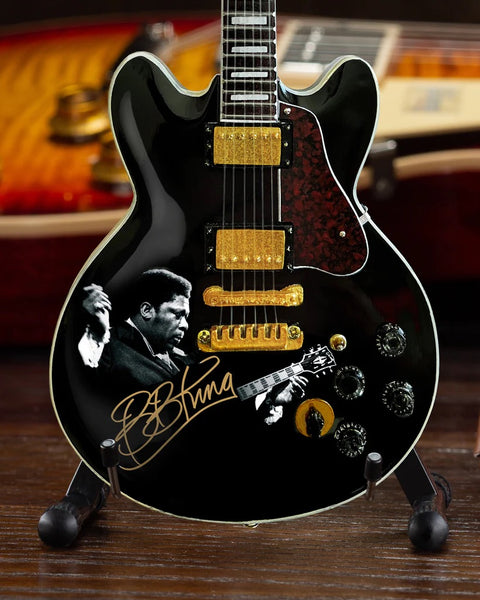 Guitar B.B. KING TRIBUTE Gibson ES-355 Lucille Ebony Miniature Guitar Model