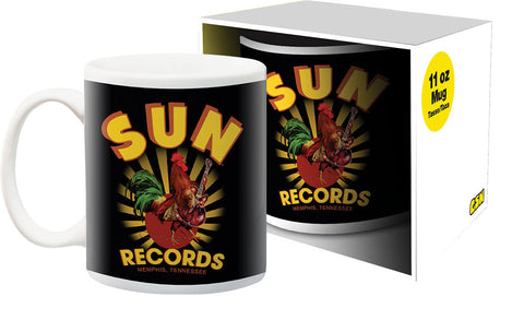 MUG SUN RECORDS SUN BURST WITH ROOSTER (11oz)