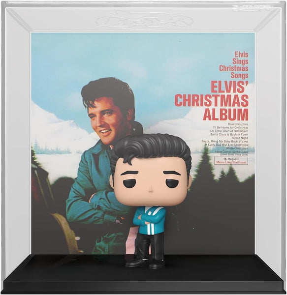 Figurine Funko Pop!  Elvis' Christmas ALBUM with Case - Boulevard Souvenirs