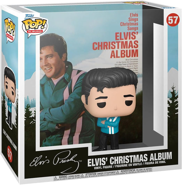 Figurine Funko Pop!  Elvis' Christmas ALBUM with Case - Boulevard Souvenirs