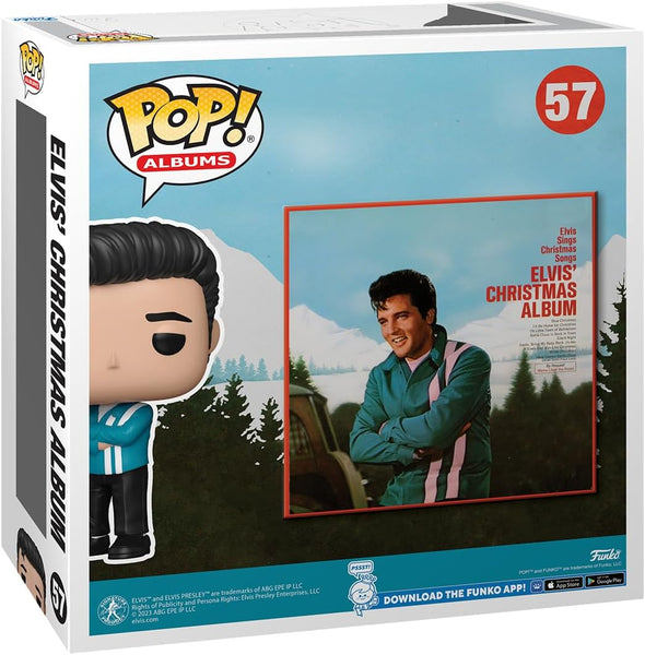 Figurine Funko Pop!  Elvis' Christmas ALBUM with Case - Boulevard Souvenirs