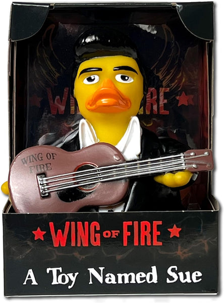 Rubber Duck Johnny Cash WING OF FIRE Parody A TOY NAMED SUE - Boulevard Souvenirs