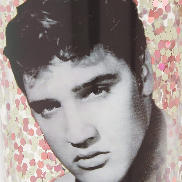 Cup with Straw Glitter Elvis - Boulevard Souvenirs