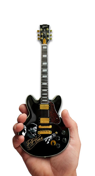Guitar BB KING TRIBUTE Gibson ES-355 Lucille Ebony Miniature Guitar Model