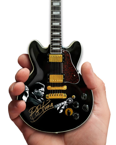 Guitar B.B. KING TRIBUTE Gibson ES-355 Lucille Ebony Miniature Guitar Model