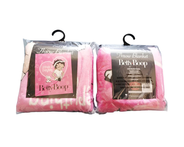 Throw Blanket Betty Boop Attitude - Boulevard Souvenirs