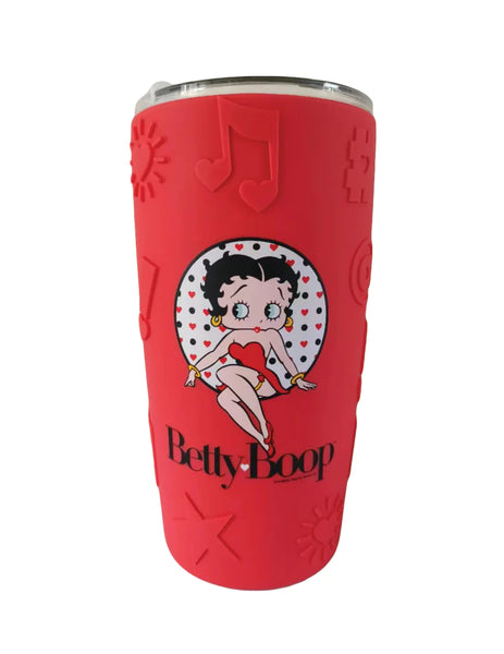 Thermo Betty Boop Red Stainless Steel With Silicone Sleeve