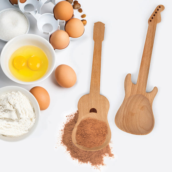 KITCHEN Spoons GUITAR SHAPED - Boulevard Souvenirs