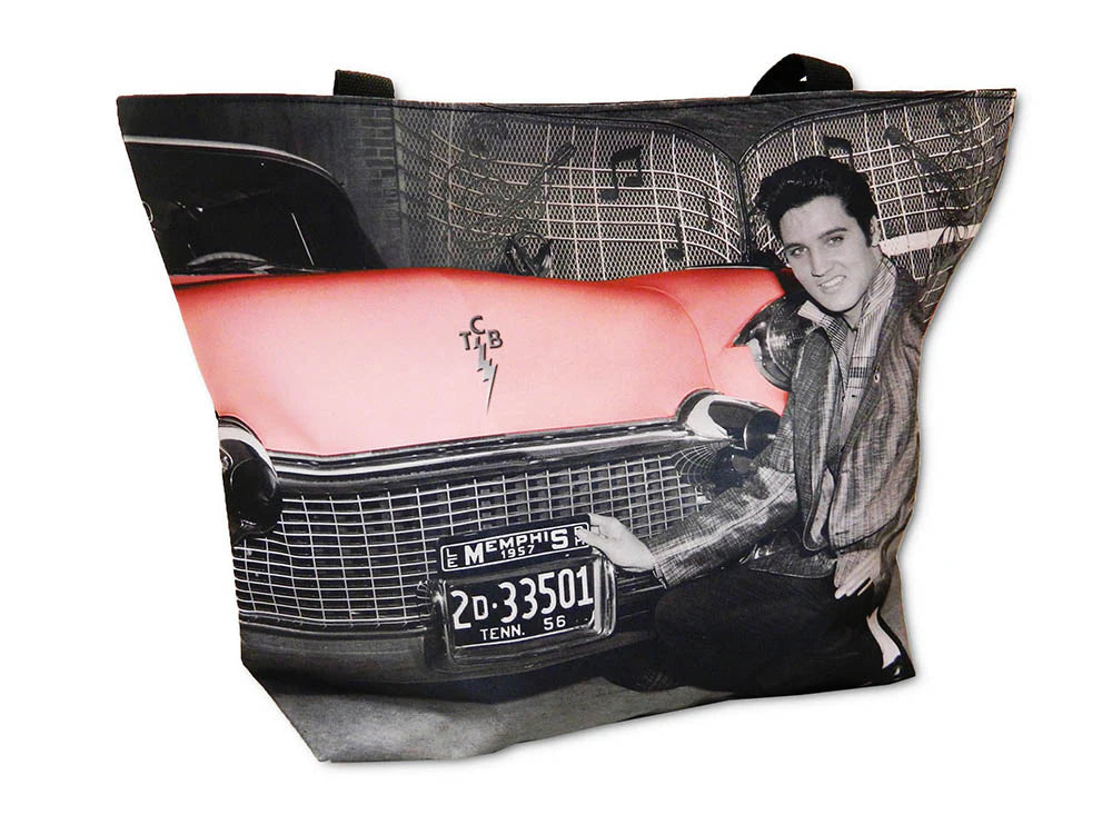 Tote Bag Elvis with Car – Boulevard Souvenirs