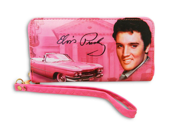 Wallet Elvis Pink Guitars - Boulevard Souvenirs