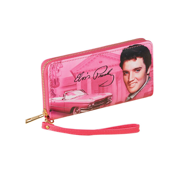 Wallet Elvis Pink Guitars - Boulevard Souvenirs