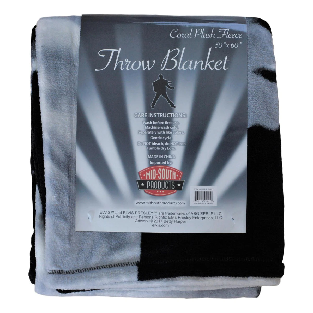 Elvis throw blanket deals
