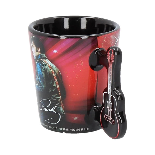 Shot Glass Elvis Red ‘68 - Boulevard Souvenirs
