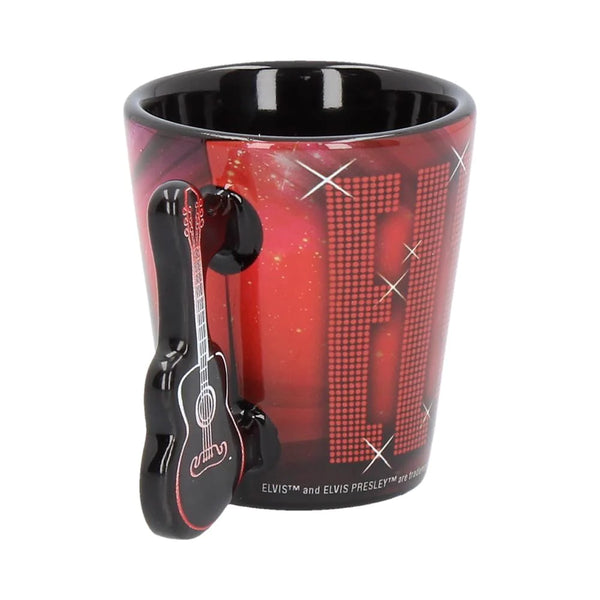 Shot Glass Elvis Red ‘68 - Boulevard Souvenirs