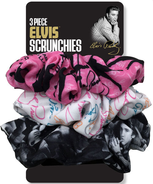Scrunchies Elvis set of 3 - Boulevard Souvenirs