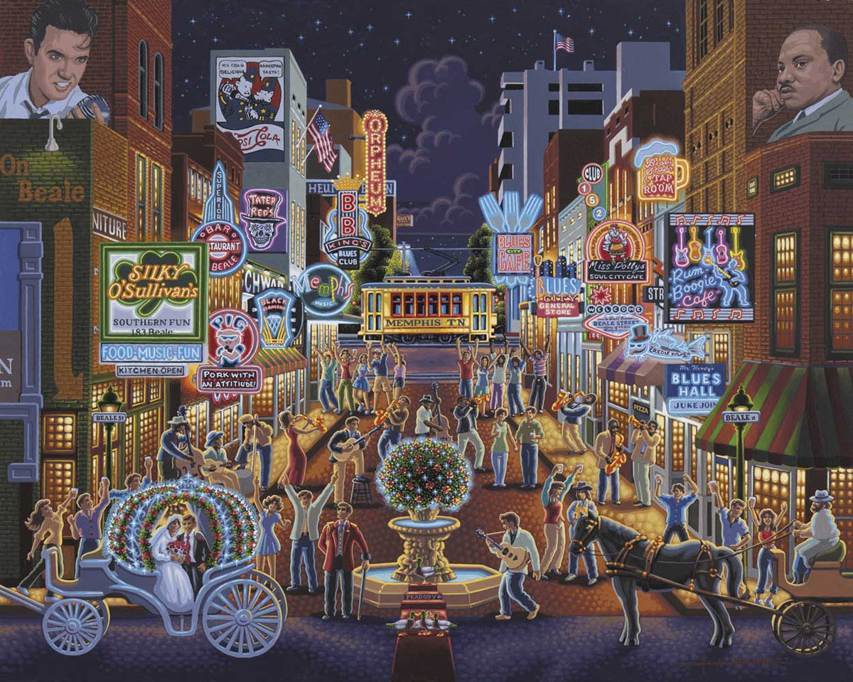 PUZZLE MEMPHIS Boulevard Souvenirs