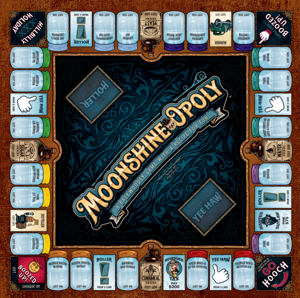 Board Game Moonshine-OPOLY