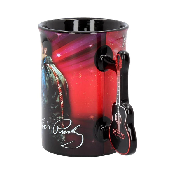 Mug Elvis Red 68’ Name in Lights - Boulevard Souvenirs