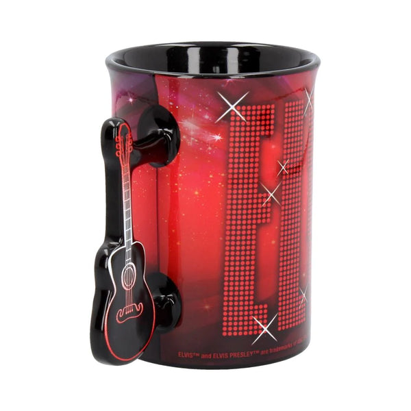 Mug Elvis Red 68’ Name in Lights - Boulevard Souvenirs