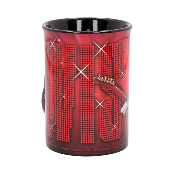 Mug Elvis Red 68’ Name in Lights - Boulevard Souvenirs