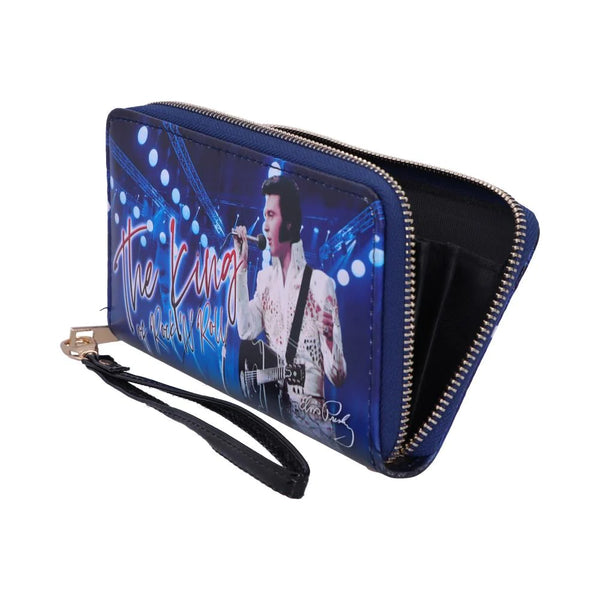 Wallet Elvis The King Blue - Boulevard Souvenirs