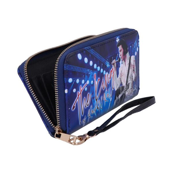Wallet Elvis The King Blue - Boulevard Souvenirs