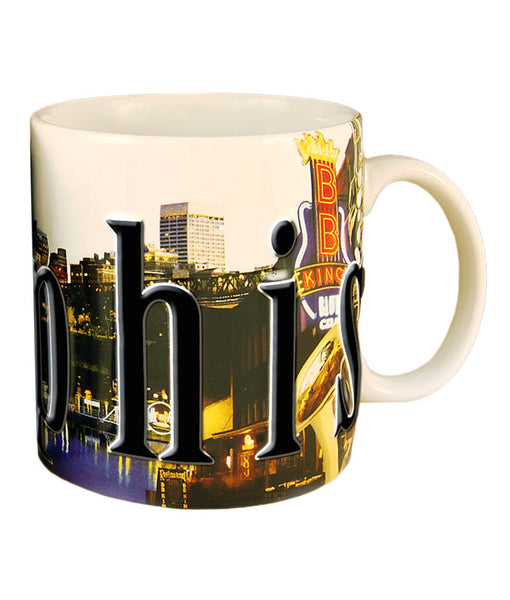Mug Memphis Color Relief - Boulevard Souvenirs