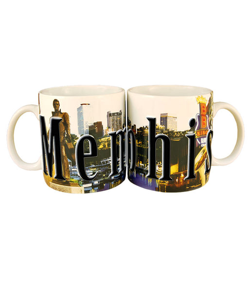 Mug Memphis Color Relief - Boulevard Souvenirs