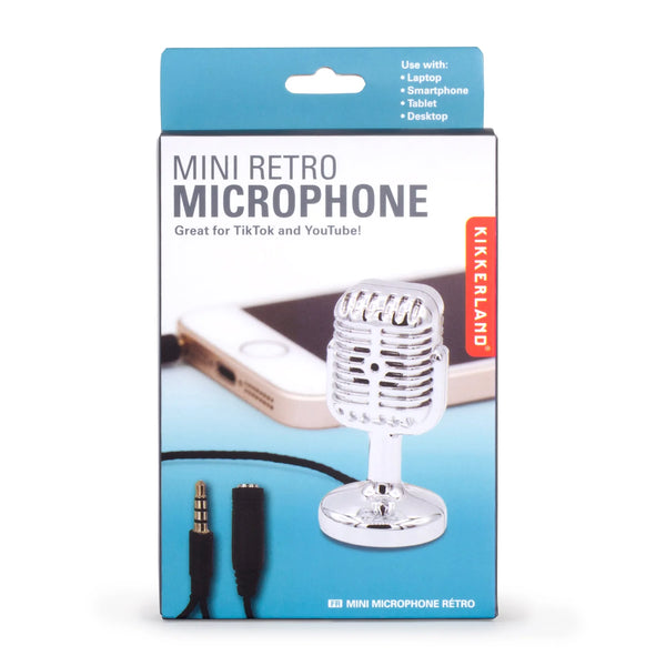 MICROPHONE Retro Karaoke Mic - Boulevard Souvenirs