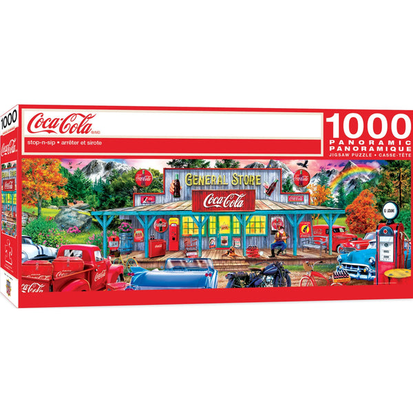 Puzzle Coca-Cola - Stop-n-Sip 1000 Piece Panoramic - Boulevard Souvenirs