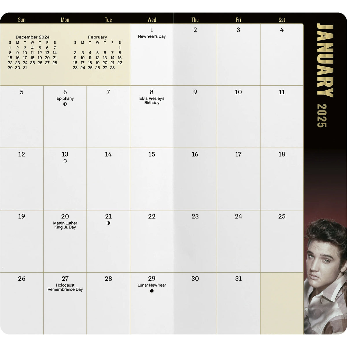 Pocket Planner 20252026 Elvis Presley Boulevard Souvenirs