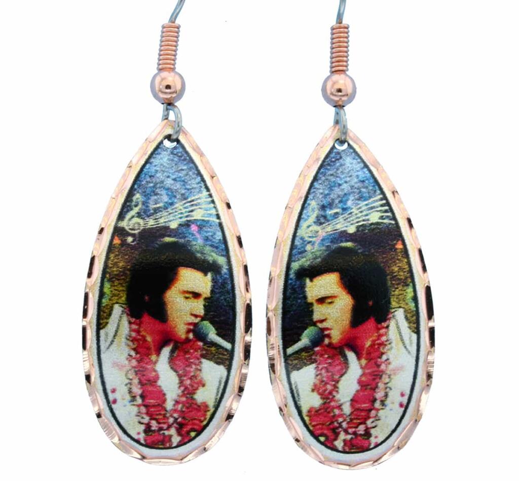 Elvis earrings deals