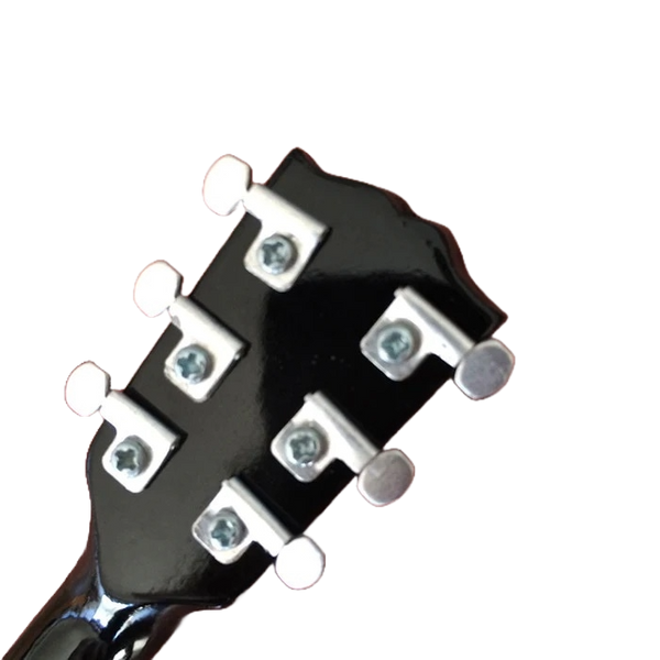 Guitar Elvis Presley Gold Signature Black Acoustic Mini Guitar