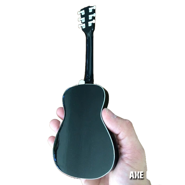 Guitar Elvis Presley Gold Signature Black Acoustic Mini Guitar