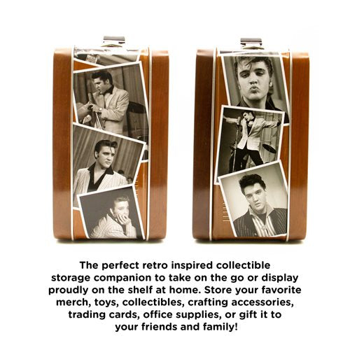 Lunch Box Elvis Presley TV Fun Box Tin Tote - Boulevard Souvenirs