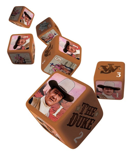 John Wayne 6 Piece D6 Gaming Dice Set - Boulevard Souvenirs