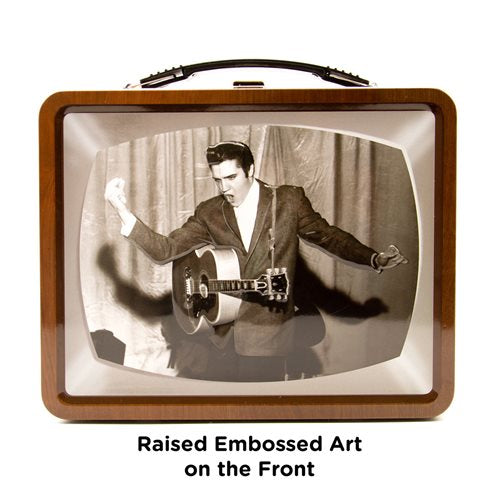 Lunch Box Elvis Presley TV Fun Box Tin Tote - Boulevard Souvenirs