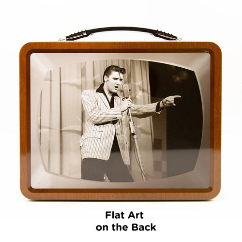 Lunch Box Elvis Presley TV Fun Box Tin Tote - Boulevard Souvenirs