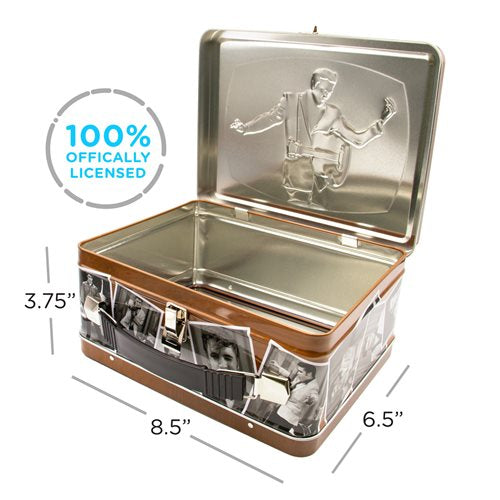 Lunch Box Elvis Presley TV Fun Box Tin Tote - Boulevard Souvenirs