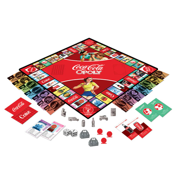 Opoly Coca Cola Board Game - Boulevard Souvenirs