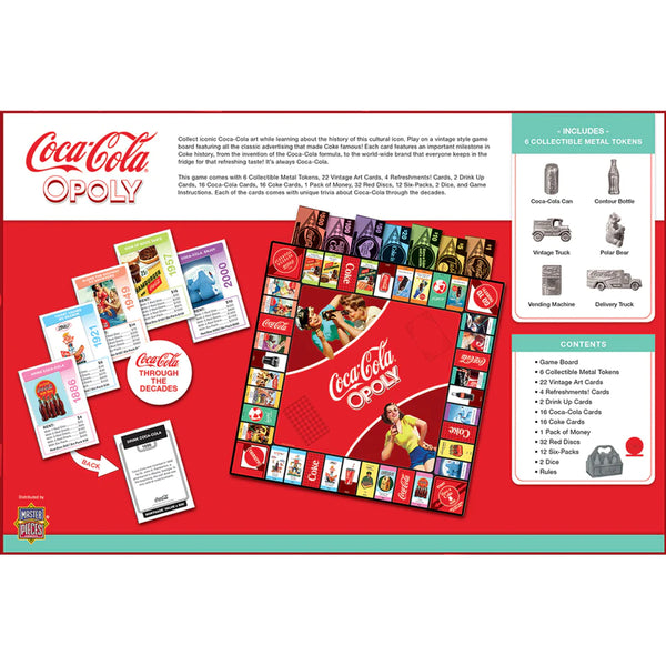 Opoly Coca Cola Board Game - Boulevard Souvenirs