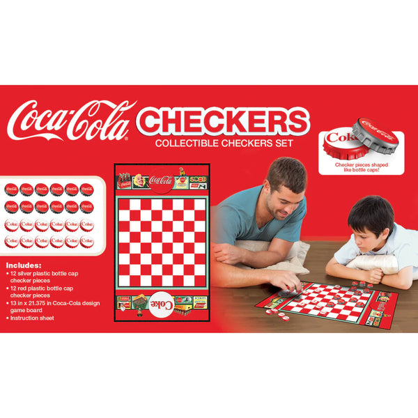 GAME Checkers Coca-Cola - Boulevard Souvenirs