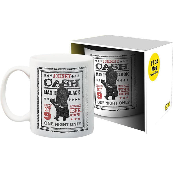 Mug Johnny Cash One Night Only - Boulevard Souvenirs