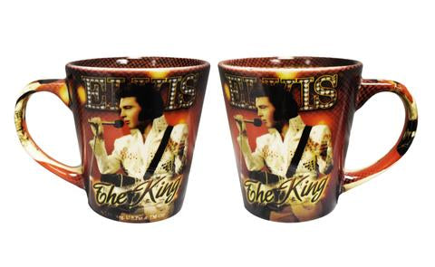 Mug Elvis Red The King - Boulevard Souvenirs