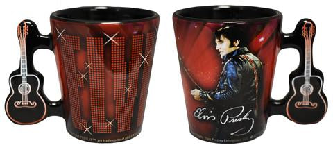 Shot Glass Elvis Red ‘68 - Boulevard Souvenirs