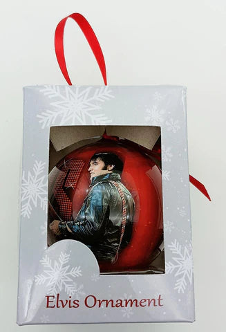 Ornament Elvis  '68 Ball w/Box - Boulevard Souvenirs